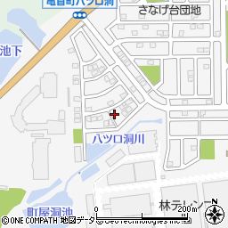 愛知県豊田市亀首町八ツ口洞126周辺の地図