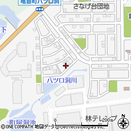 愛知県豊田市亀首町八ツ口洞132周辺の地図