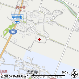 滋賀県東近江市平柳町1272周辺の地図