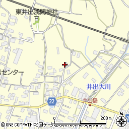 静岡県沼津市井出442周辺の地図