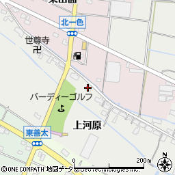 愛知県愛西市落合町上河原1436周辺の地図