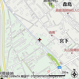 静岡県富士市宮下334-13周辺の地図