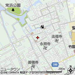 滋賀県近江八幡市安土町常楽寺781周辺の地図