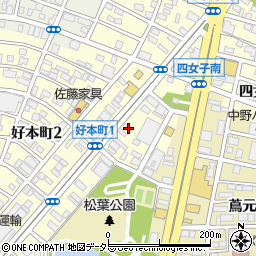 愛知県名古屋市中川区好本町1丁目20-2周辺の地図