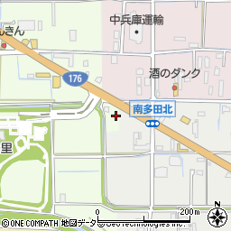 兵庫県丹波市柏原町田路151周辺の地図