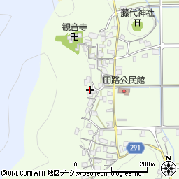 兵庫県丹波市柏原町田路569周辺の地図