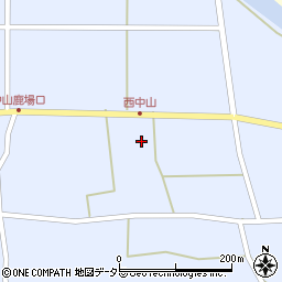 兵庫県丹波市春日町中山620周辺の地図