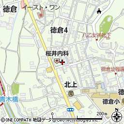 ポプラ薬局　三島徳倉店周辺の地図