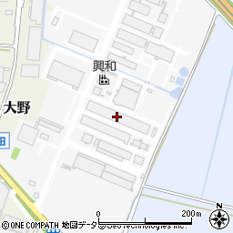 興和株式会社　富士工場周辺の地図