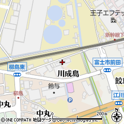 静岡県富士市中丸82周辺の地図