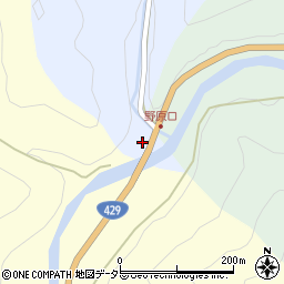 岡山県美作市野原11周辺の地図