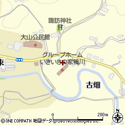 千葉県鴨川市古畑322周辺の地図