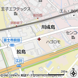 静岡県富士市川成島14周辺の地図