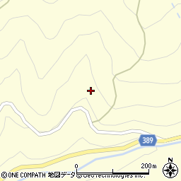 静岡県浜松市天竜区水窪町山住周辺の地図