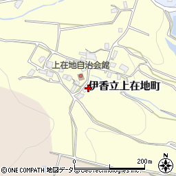 滋賀県大津市伊香立上在地町178周辺の地図
