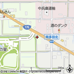兵庫県丹波市柏原町田路155-1周辺の地図
