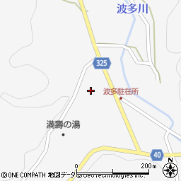 島根県雲南市掛合町波多1168周辺の地図