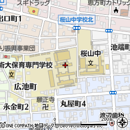 愛知県名古屋市昭和区広池町66周辺の地図