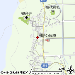 兵庫県丹波市柏原町田路574周辺の地図