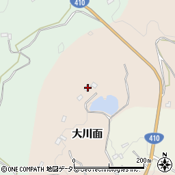 千葉県鴨川市大川面422周辺の地図