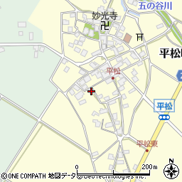 滋賀県東近江市平松町514周辺の地図