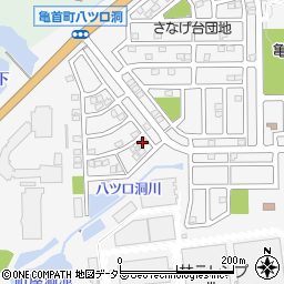 愛知県豊田市亀首町八ツ口洞129周辺の地図