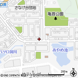 愛知県豊田市亀首町八ツ口洞309周辺の地図