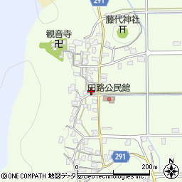 兵庫県丹波市柏原町田路582周辺の地図