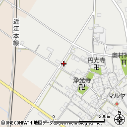 滋賀県東近江市五個荘奥町726周辺の地図