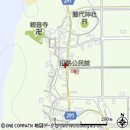兵庫県丹波市柏原町田路580周辺の地図