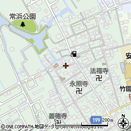滋賀県近江八幡市安土町常楽寺783-2周辺の地図