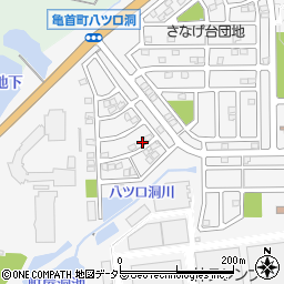 愛知県豊田市亀首町八ツ口洞115周辺の地図