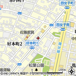 〒454-0825 愛知県名古屋市中川区好本町の地図