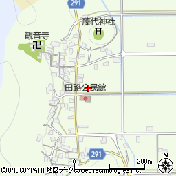 兵庫県丹波市柏原町田路759-1周辺の地図