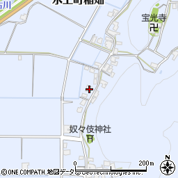 兵庫県丹波市氷上町稲畑364周辺の地図