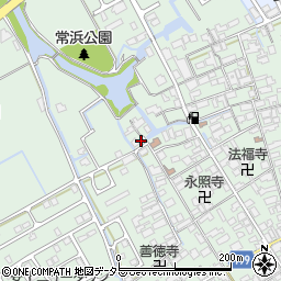 滋賀県近江八幡市安土町常楽寺791-2周辺の地図