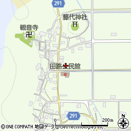兵庫県丹波市柏原町田路759周辺の地図