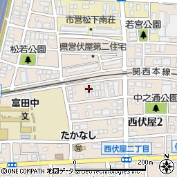 愛知名古屋中古車出張買取り販売車検廃車センター周辺の地図