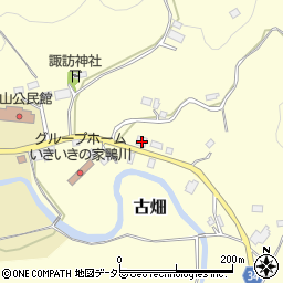 千葉県鴨川市古畑492周辺の地図