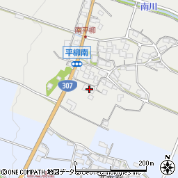 滋賀県東近江市平柳町1257周辺の地図