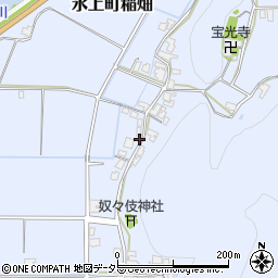 兵庫県丹波市氷上町稲畑348周辺の地図
