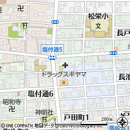 愛知県名古屋市昭和区長池町1丁目1周辺の地図