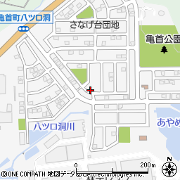 愛知県豊田市亀首町八ツ口洞267周辺の地図