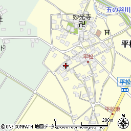 滋賀県東近江市平松町510周辺の地図