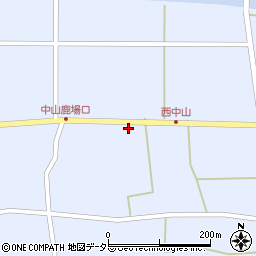 兵庫県丹波市春日町中山496周辺の地図