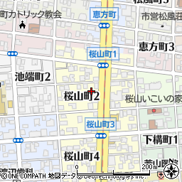 芳乃家周辺の地図