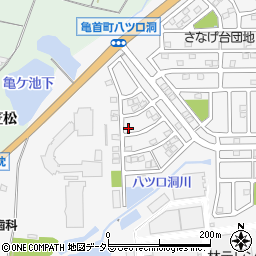 愛知県豊田市亀首町八ツ口洞98周辺の地図