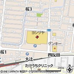 十六銀行ヨシヅヤＪＲ蟹江駅前店 ＡＴＭ周辺の地図