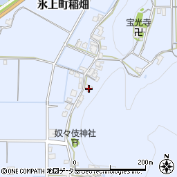 兵庫県丹波市氷上町稲畑352周辺の地図