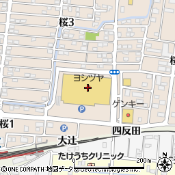 パソコン教室かるんヨシヅヤ　ＪＲ蟹江駅前教室周辺の地図